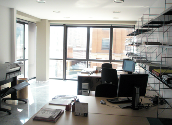 Arquitectura Guito Vila - AGV - Vista interior oficines - Barcelona