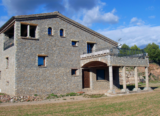 Rehabilitacio Masia Castellnou de Bages - Vista general exterior