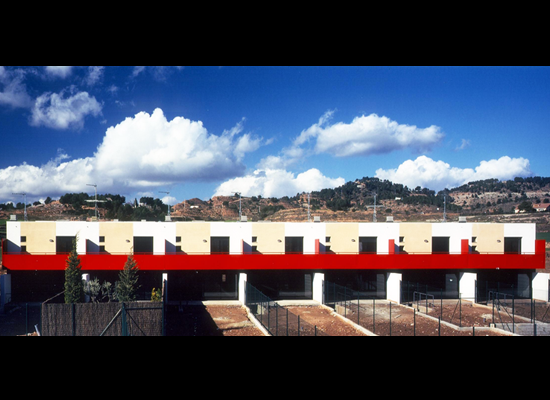 projecte unifamiliar Santpedor Ronda Sant Pere - Vista exterior posterior